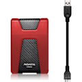 Miniatyrbillede 5 af 5: ADATA AHD650-2TU31-CRD ekstern harddisk - 2 TB - USB 3.1 (3.1 Gen 2) - Blå