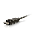 Miniatyrbillede 3 af 3: Videokabel - C2G - Mini DisplayPort / DisplayPort - 2m - M/M stik - Farve Sort