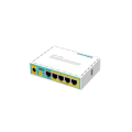 Miniatyrbillede 1 af 3: Mikrotik hEX PoE lite Fast Ethernet tilsluttet router Hvid