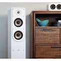 Miniatyrbillede 4 af 4: Gulvtalere på stativ - Polk Audio - S50E - Hvid - Ny akustisk matrix - Kablet
