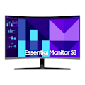 Pikkukuva 2 / 6: ECRAN 32" SAMSUNG S32D390G Musta 1920x1080 VA 16:9 4ms 250cd/m² 100Hz Kaareva 1500R HDMI D-Sub Kuulokkeet Kallistettava jalka