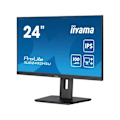 Miniatyrbillede 3 af 4: IIYAMA Skærm 24" IPS 16:9 4ms 1920x1080 ULTRA TYND HPs VGA HDMI DisplayPort USB-HUB 15cm justerbar fodhøjde Pivot /XUB2492HSU-B6