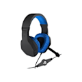 Miniatyrbillede 4 af 4: Natec Genesis Argon 200 Headset med ledning i fuld størrelse 3,5 mm stik sort, blå