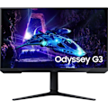 Miniatyrbillede 1 af 6: PC-skærm - SAMSUNG - ODYSSEY G3 G30D - 24" FHD - VA panel - 180Hz - 1ms - Drejeligt/justerbar - 1 DP - Sort