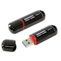 Miniatyrbillede 1 af 4: USB stick - ADATA - 128 GB - USB 3.0 - Cap - Sort