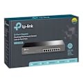 Miniatyrbild 4 av 4: TP-LINK TP-LINK TL-SG1008MP 8-portars Ethernet-switch - 2 lager stöds - Twisted Pair