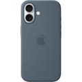 APPLE iPhone 17 - Silikonskal med MagSafe - Anchor Blue Ankare Blå