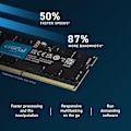 Miniatyrbillede 4 af 6: CRUCIAL RAM-hukommelse DDR5 - 16GB - 4800 MT/s - CL40 - SODIMM