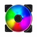 Miniatyrbillede 1 af 4: PC blæser - Fractal Design - Prisma AL-14 - 140 mm - ARGB - PWM - 30 dB ARGB (multicolor RGB)
