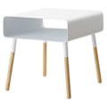 Miniatyrbillede 1 af 4: Yamazaki Plain Sidebord, Stål, Hvid, One Size