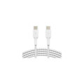 Miniatyrbild 4 av 4: BELKIN - kabel - FLÄTAD C-C 2.0 1M, WHT - FLÄTAD