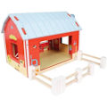 Miniatyrbillede 4 af 4: Trælade - Le Toy Van - Gårde Rød Lade - Rød - 3 år og derover - Indendørs Rød