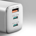 Miniatyrbillede 2 af 2: Oplader - AXAGON - ACU-DPQ65W - 1x USB-A / 2x USB-C - PD 3.0 / QC4 / PPS - 65W
