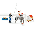 Pikkukuva 2 / 6: Mian taitolentoharjoitussetti, schleich-setti, jossa on 18 elementtiä, mukaan lukien 1 schleichhevonen ja 2 hahmoa, Flerfärgad