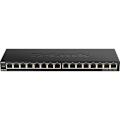Pikkukuva 1 / 3: 16-porttinen Gigabit-kytkin - Metallinen - DLINK - QoS 802.1p