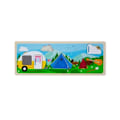 Miniatyrbillede 1 af 3: Sansebord - Bigjigs - Camping i naturen - Sensorisk udvikling - Ordforråd - Finmotorik