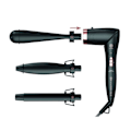 Miniatyrbillede 1 af 6: Styler - BELLISSIMA - Twist & Styl Kit - Sort - Temperatur 190°C - Rotation til styling Sort og rosa guld