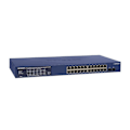 Miniatyrbillede 4 af 4: NETGEAR GS724TP - 24-port Gigabit PoE+ 190W håndterbar Ethernet-switch med 2x SFP - Rackmonterbar