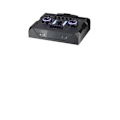 Pikkukuva 3 / 3: Karaoke-kaiutin - AKAI - Malli pyörillä - 300W PMPO - Bluetooth - FM-radio sort