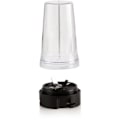 Miniatyrbillede 2 af 6: Blender DOMO Xpower - DO700BL - 1000 W - 3 flasker (700 ml og 2 flasker 500 ml) - 10 dele - Grå Vit och transparent
