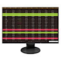 Miniatyrbillede 2 af 3: EIZO FlexScan EV2456-BK - LED-skærm - 24,1" - 1920 x 1200 - IPS - 350 cd-m² - 1000:1 - 5 ms - HDMI, DVI-D, VGA, DisplayPort - høj