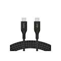 Miniatyrbillede 1 af 4: - Belkin - Belkin BOOST CHARGE - USB-kabel - 24 pin USB-C (M) til 24 pin USB-C (M) - USB 2.0 - 2 m - op til 240 W strøm -