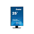 Miniatyrbillede 3 af 4: IIYAMA Skærm 25'' IPS 4ms 16:10 1920x1200 VGA HDMI DisplayPort USB-HUB HAR 13cm ULTRA TYND Pivot Stand/ XUB2595WSU-B5