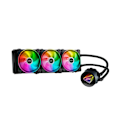 Miniatyrbillede 1 af 2: Væskekøler - XPG - Levante X 360 - Infinite Mirror Pump - Effektivt PWM-design - Asetek 7. generation