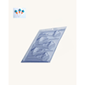 Miniatyrbild 1 av 2: Pralinform Glassklubbor Chokladform - Ice Cream - Porto Formas 429 Transparent