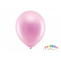 Miniatyrbild 1 av 2: Rainbow Ballonger 30cm metall rosa Rosa