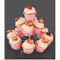 Miniatyrbild 2 av 4: Muffinsträd Muffinsställ 13st Cupcakes Stand Small multifärg
