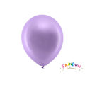 Miniatyrbild 1 av 2: Metall lila Ballonger 30cm 10st metall lila - Rainbow Lila