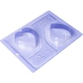 Miniatyrbild 1 av 2: Pralinform Hjärta Chokladform - Porto Formas 48 - Special 3 Part Mold Transparent