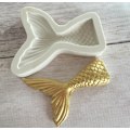 Miniatyrbild 4 av 6: Mermaid Sjöjungfru Fena Silikonform Blå