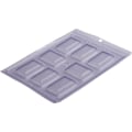 Miniatyrbild 2 av 2: Pralinform Block, Rektangel - Chokladform - Porto Formas 116 Transparent