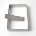 Miniatyrbild 2 av 3: Justerbar Rektangulär Anslagsring Silver