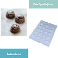 Miniatyrbild 1 av 3: Pralinform Kupol Chokladform - BWB 132 Transparent