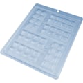 Miniatyrbild 3 av 3: Pralinform Chokladblock Chokladform - BWB 10027 Transparent