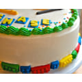 Miniatyrbild 6 av 8: 10 Bitar Klossform Lego Silikonform Form Sugarpaste Bakform Gul