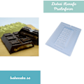 Miniatyrbild 1 av 4: Pralinform Dubai Kunafa Chokladform - BWB 9664 - 3 Part Mold Transparent