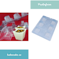 Miniatyrbild 1 av 3: Pralinform Block Kopp Chokladform - BWB 9427 - Special 3 Part Mold Transparent