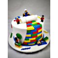Miniatyrbild 2 av 8: 10 Bitar Klossform Lego Silikonform Form Sugarpaste Bakform Gul