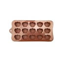 Miniatyrbild 2 av 2: Kronor Praliner Silikonform Chokladform Pralinform Form för Praliner Brun