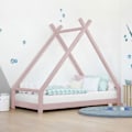 Pikkukuva 2 / 4: Lit tipi lapselle TAHUKA 140 x 200 vaaleanpunainen pastelli Rosa