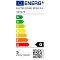Pikkukuva 4 / 6: Upotetut LED-kohdevalot - CALEX - SMART DOWNLIGHT - 5 W - 400 ml - 6500 K - Vaihtuva voimakkuus - 3 kpl pakkaus Vit