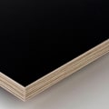 Pikkukuva 2 / 4: Pöytä 70 x 70 cm - Dina malli mustat puureunat Svart