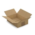 Pikkukuva 2 / 2: 10 pakkauslaatikkoa 21,5 x 15 x 5,5 cm - Yksi aallotettu kastanj