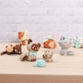 Miniatyrbillede 2 af 2: Malette DIY Figurer Fimo Kawaii - Kitty Familie - 24 stk - Hvid - Til børn fra 8 år Vit