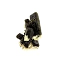 Miniatyrbillede 3 af 5: Sten og mineraler. Epidot + Stilbite. 418,5 øre. Diamonkara, Kayes, Mali.