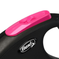 Miniatyrbillede 3 af 3: TRIXIE flexi Ny NEON remsnor - Str. S - 5m - Neon pink neon rosa